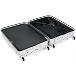 Luggage Set of 3 with USB Port and Spinner Wheels