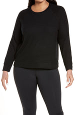 Plus Size Women's Beyond Yoga Favorite Raglan Sweatshirt