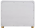 Anson Console Cabinet - Silver / Champagne