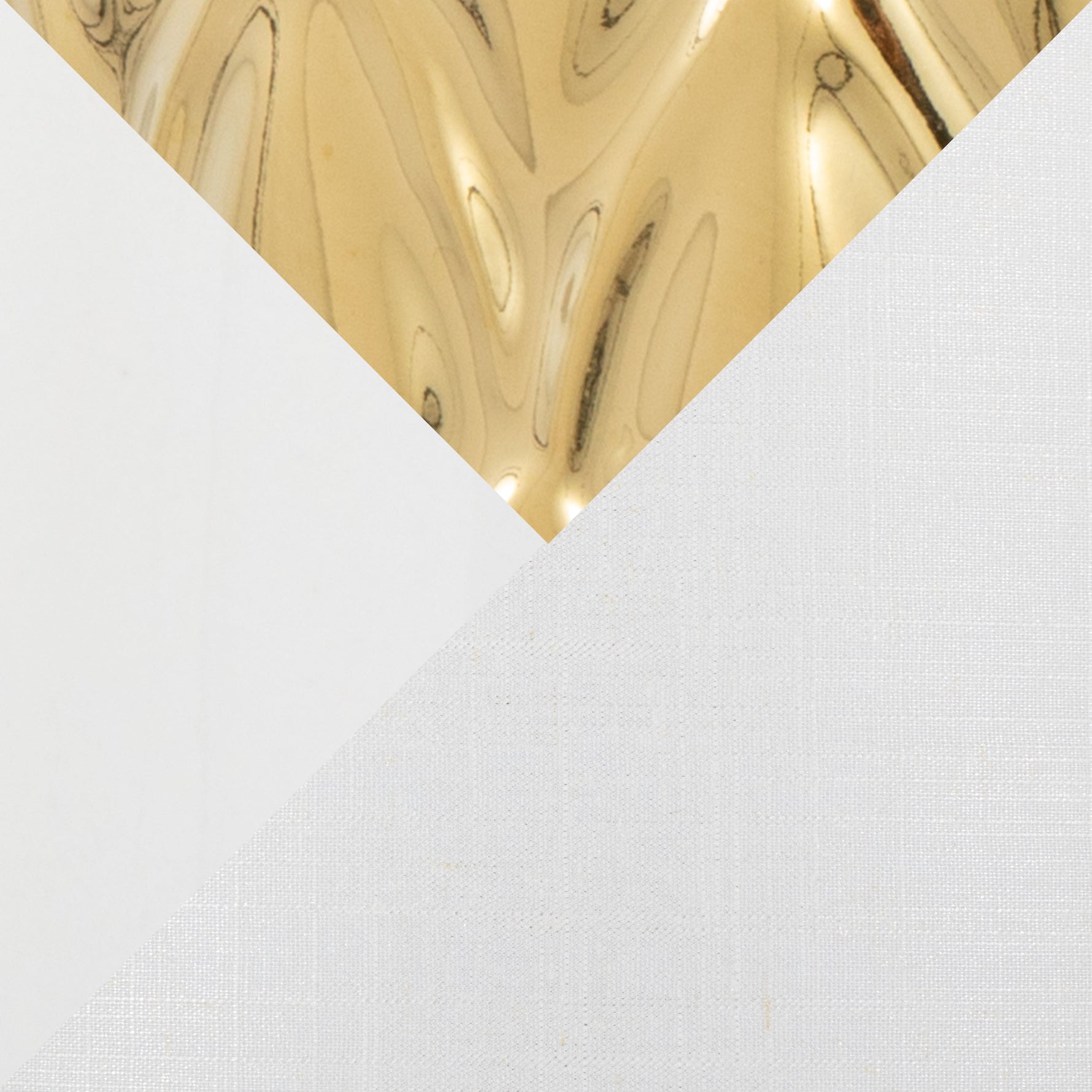 Penelope 22' Contemporary Ceramic Table Lamp with White & Gold Ceramic Body and White Shade