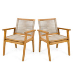 Outdoor Rope Dining Chair (Set of 2)