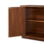 Sideboard Storage Cabinet TV Stand with Wave Pattern