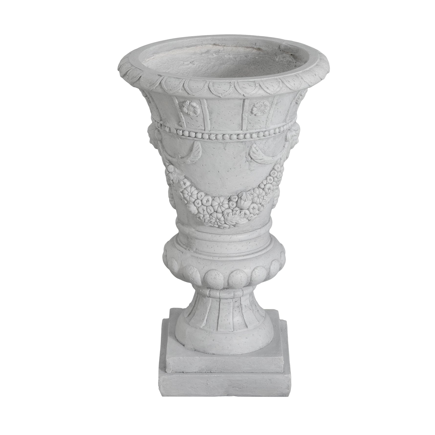 MGO Garden Urn, Light Grey, 23.75'' H
