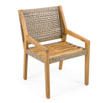 Outdoor Dining Set – Acacia Wood Stamford Table & Wicker Chairs