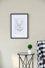 Verdura Botanica: Four-Print Houseplant Pencil Art Set