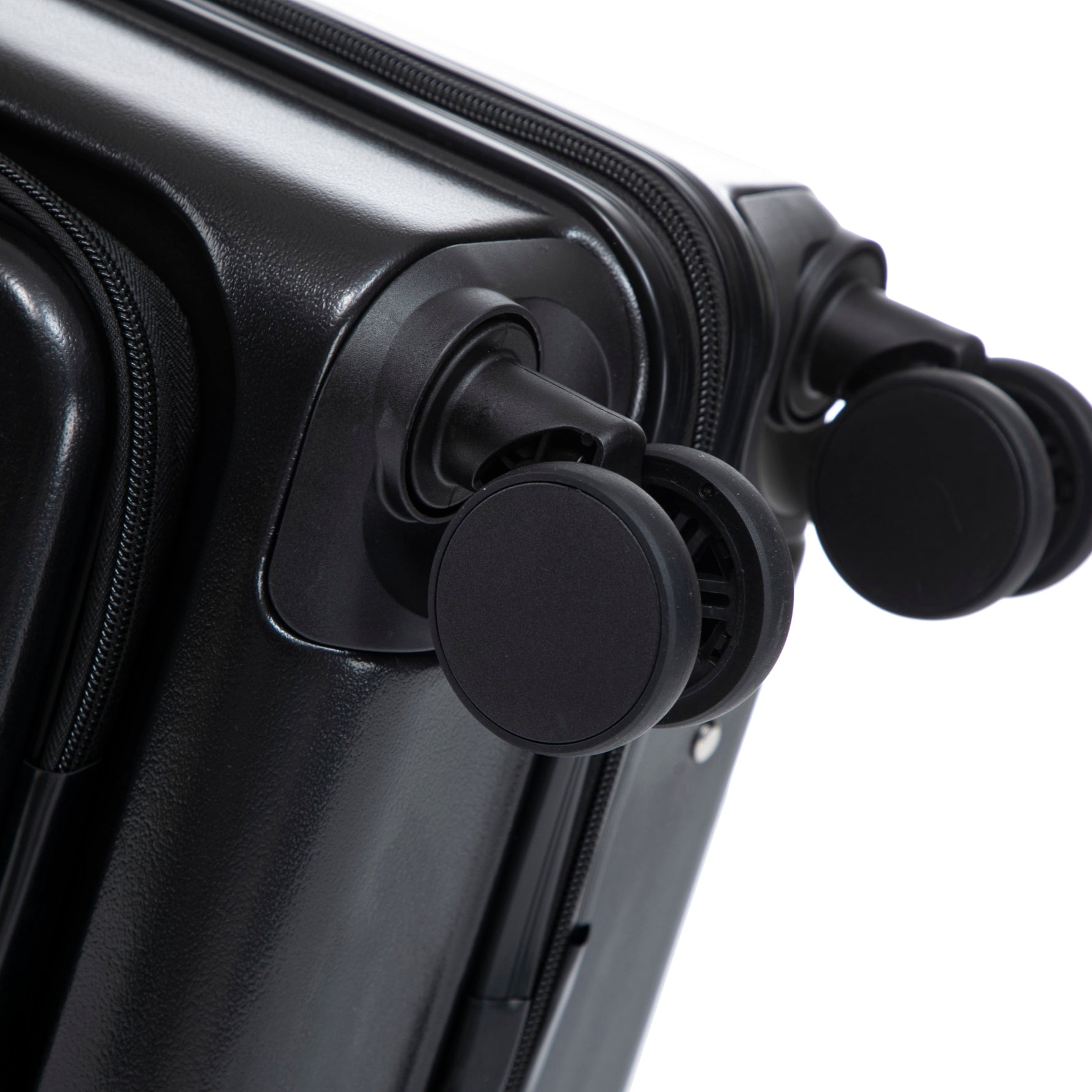 14' & 20' ABS Spinner Wheel Luggage Set with Cosmetic Case