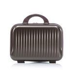 14' & 20' ABS Spinner Wheel Luggage Set with Cosmetic Case