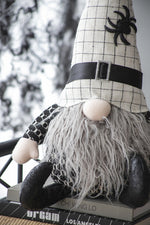 Handcrafted Pair of 23-Inch Halloween Gnomes by Bruce