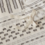 Full/Queen Cotton Jacquard Duvet Cover Mini Set