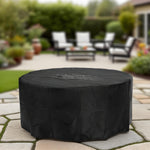 34-Inch Round Propane Fire Pit Table