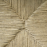 Durable Outdoor Dining Chair with Acacia Wood Frame and Wicker Seat
