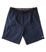 Billabong Men's Crossfire Elastic Walkshorts Navy