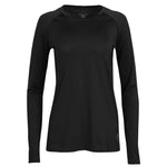 Women's Cybersilk Moisture Wicking Base Layer Top - Black XL