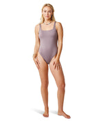 Women's Skye Compression One Piece Swimsuit - Dark Fawn
