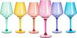 Saint Tropez Acrylic Stemmed Wine Glassware, Set of 2