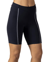 Terry Bella Women's Padded Cycling Bike Shorts - Black Gray