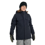 Burton Youth Boys Covert 20 Insulated Snow Jacket - True Black