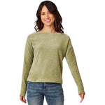 Carve Designs Women's Annalise Boat Neck Top - Olive