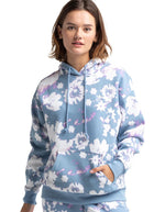 adidas Originals Floral Tie-Dye Hoodie Multicolor/Ambient Sky MD