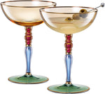 Khen Ravello Coupe Glassware - Set of 2