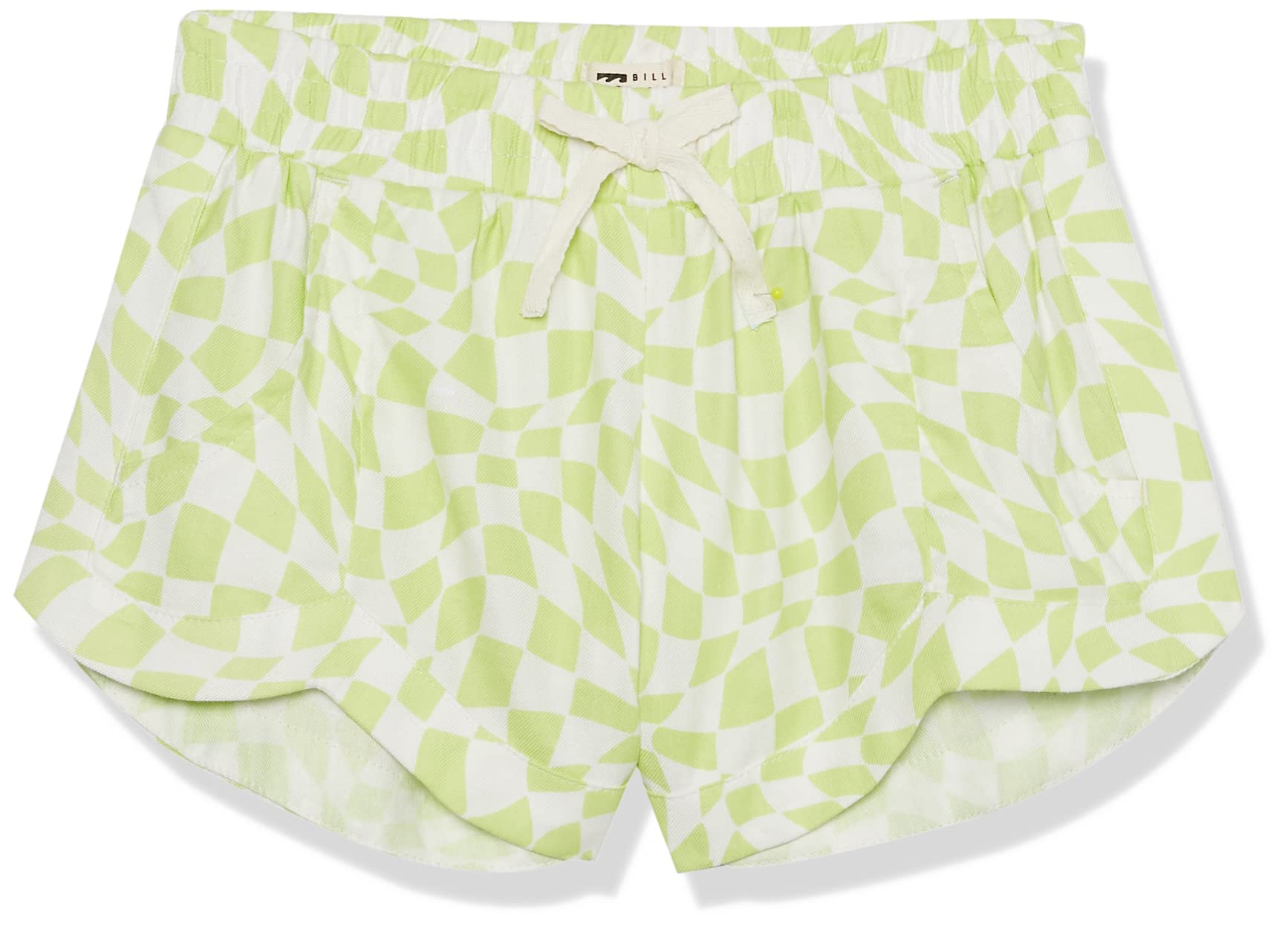Billabong Girls Mad for You Light Lime Shorts