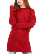 American Rag Juniors' Tunic Sweater Dark Red Size Small