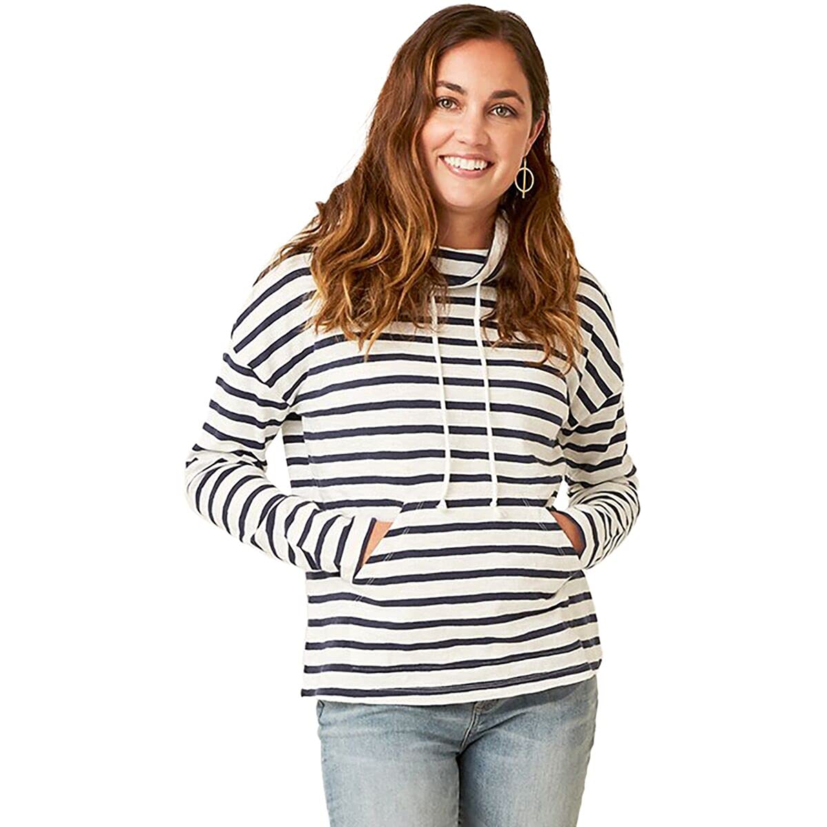 Carve Designs Women's Bodie Funnel Neck Top - Medium