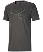 Puma Men's Performance Cat T-Shirt Black Size XX-Large