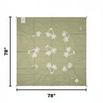 Khen Baby Beach Splash Mat Green, 1 Piece, 78.74 x in Waterproof Polyester Portable Foldable