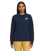 The North Face Heritage Patch Crew Neck Sweatshirt - Summit Navy