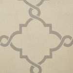 Fretwork Print Grommet Top Window Curtain Panel (One Panel)