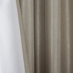 Twist Tab Total Blackout Window Curtain Panel Pewter 50x95