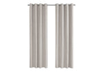 2 Pieces Set Room Darkening Curtain Panels with Grommet - Contemporary Style
