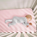 BedGear Dri-Tec Crib Sheet, Light Pink