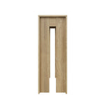 Farmhouse Style Oak-Colored Extra-Long Console Table