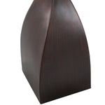 Curvo 2-Piece Copper Bronze Polyresin Table Lamps with Linen Shade