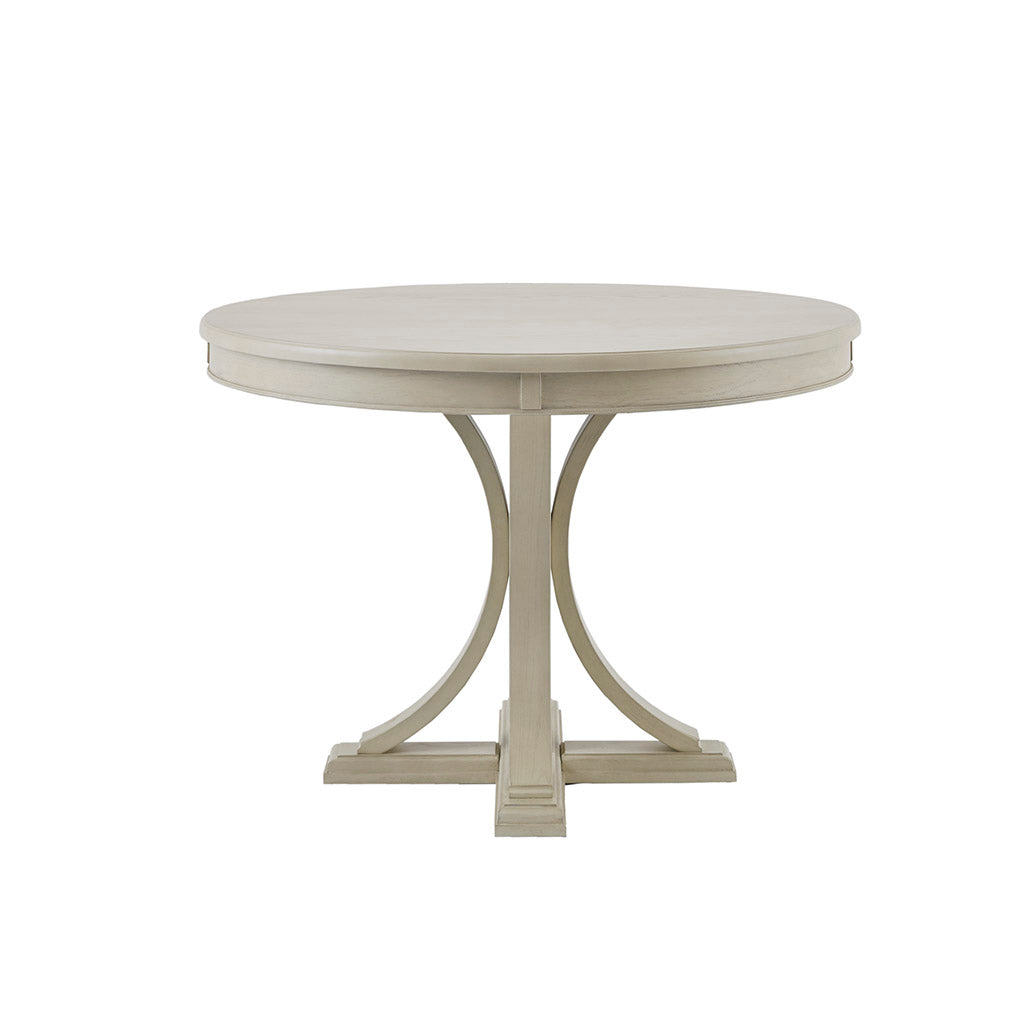 44" Round Dining Table With Pedestal Base