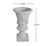 MGO Garden Urn, Light Grey, 23.75'' H