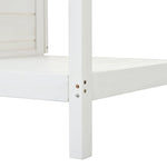 Topmax 66" Large Outdoor Farmhouse Wooden Potting Bench Table