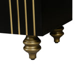 Modern Fluted Sideboard Buffet with Storage