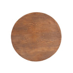 Iris Outdoor Patio Three-Legged Wood-Grain Side Table