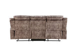 Zubaida Two Tone 3 Piece Recliner Living Room Set