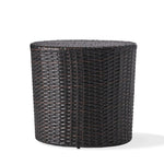 Barrel Side Table With Handcrafted Details