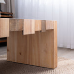 Modern Rustic Coffee Table – 48.2' Rectangular Center Table for Living Room