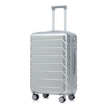 3-Piece ABS Spinner Wheel Luggage Set with Combination Lock