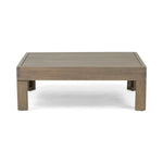 OANA Outdoor Wooden Sectional Set with Cushions, White