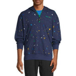 Champion Men's Global Explorer Logo Printed French Terry Hoodie