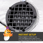 Inflatable Halloween Window Sticker Ghost with LED Lights – 41.3" Tall