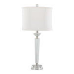 Diamond Torch 25.75' Contemporary Crystal Table Lamp Set of 2