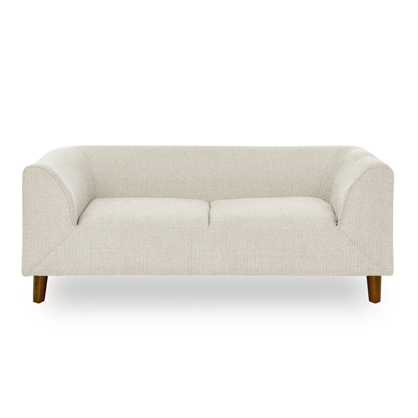 Modern Rectangular Pet Sofa with Backrest and Armrests